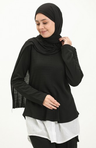 Blouse Noir 22641-01