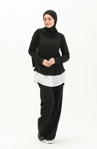 Blouse Noir 22641-01