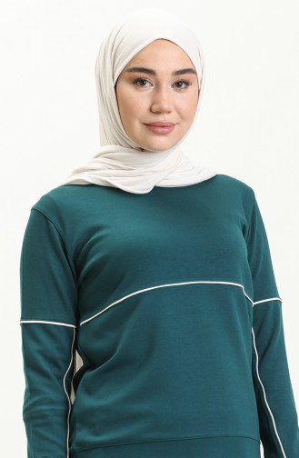 Petrol Blouse 22682-03