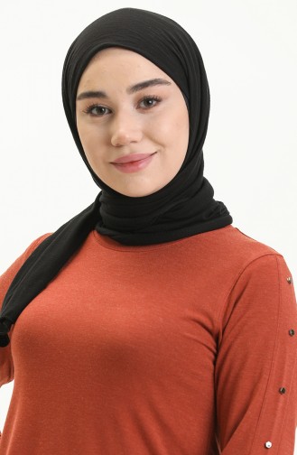 Ziegelrot Bluse 22706-02