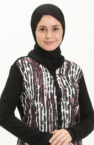 Black Blouse 22925-01