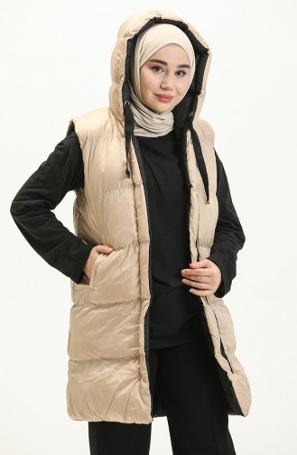 Gilet Sans Manches Beige 2002-06