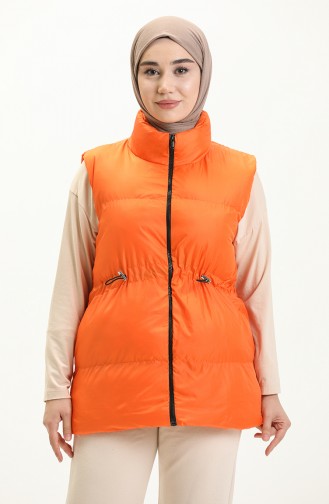 Orange Strickjacke 2007-04