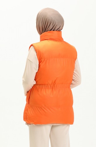Orange Strickjacke 2007-04