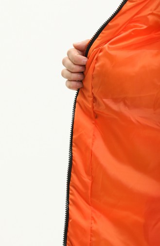 Orange Strickjacke 2007-04