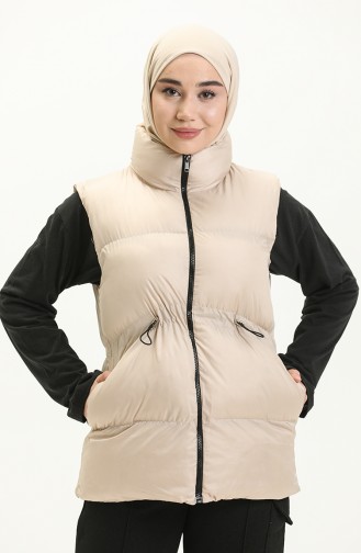 Gilet Sans Manches Beige 2007-05