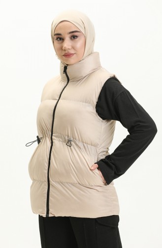 Gilet Sans Manches Beige 2007-05