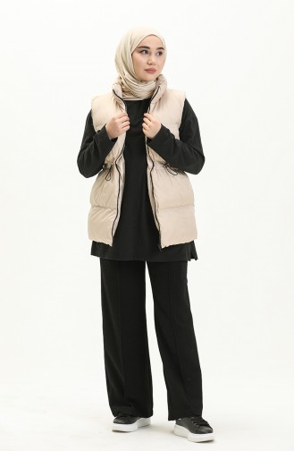 Beige Strickjacke 2007-05