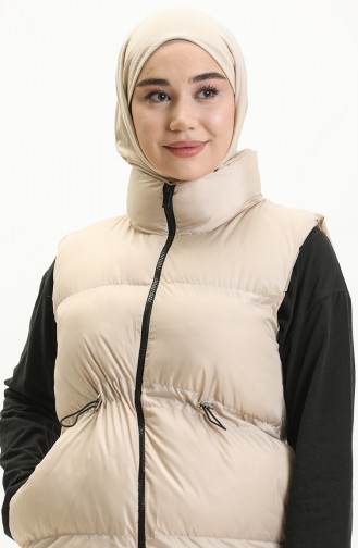 Gilet Sans Manches Beige 2007-05