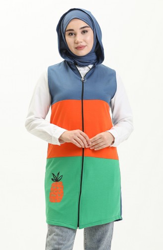 Indigo Gilet 10160-01