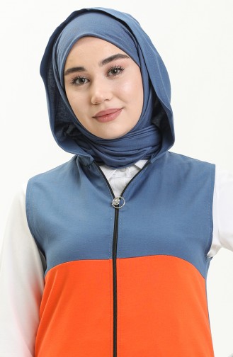 Indigo Gilet 10160-01