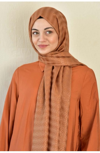 Cinnamon Color Shawl 000041-17