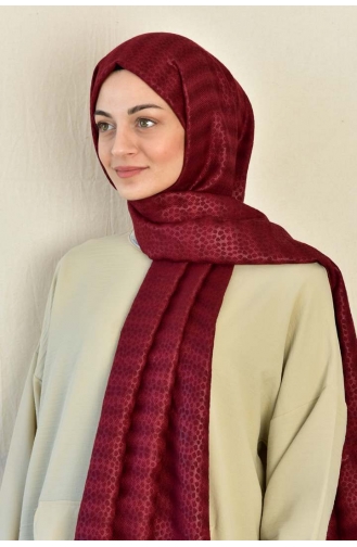 Claret Red Shawl 000041-07