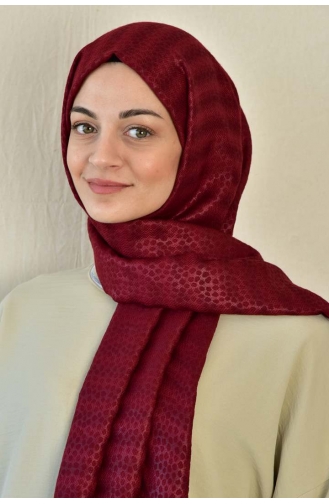 Claret Red Shawl 000041-07