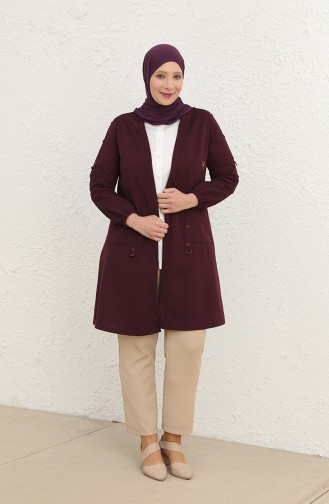 Zwetschge Strickjacke 4969-1.Mürdüm