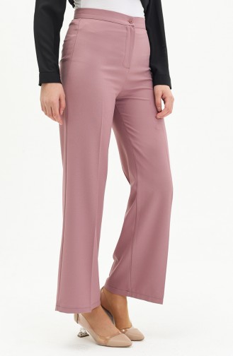 Pantalon Rose pâle claire 1141-16