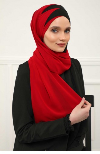 Red Ready to wear Turban 84152
