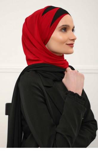Red Ready to wear Turban 84152