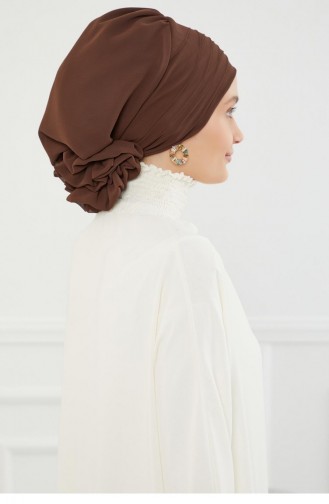 Braun Praktischer Turban 3013