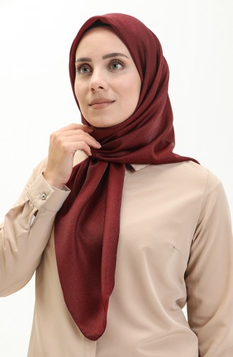 Claret red Hoofddoek 1098-07