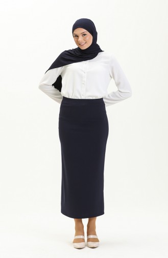 Navy Blue Rok 2229-01