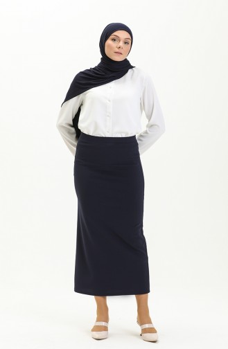 Navy Blue Rok 2229-01