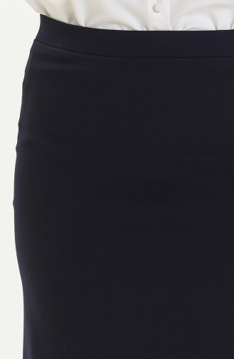 Navy Blue Skirt 2229-01