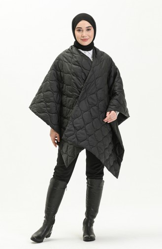 Black Poncho 6925-01