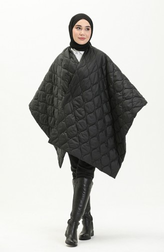 Black Poncho 6925-01