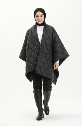 Black Poncho 6925-01