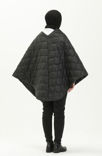 Black Poncho 6925-01