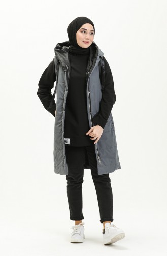 Light Black Gilet 1818-03