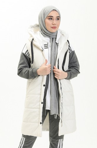 Ecru Gilet 1818-04