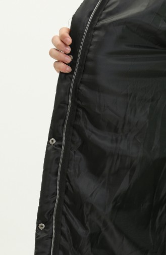 Schwarz Strickjacke 1818-06