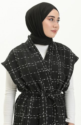 Black Gilet 6919-01