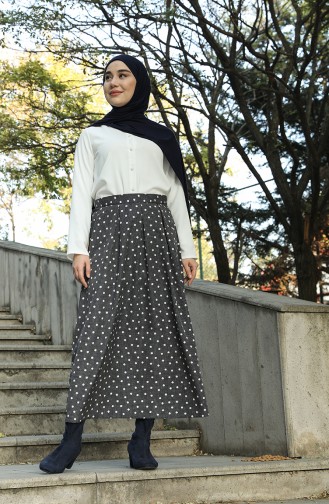 Navy Blue Skirt 4004-02