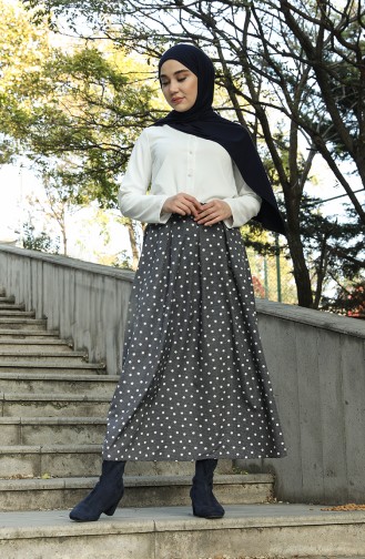 Navy Blue Skirt 4004-02