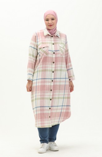 Plus Size Plaid Tunic 2003-04 Powder 2003-04