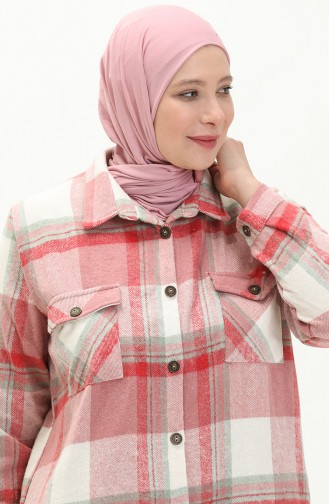 Plus Size Plaid Tunic 2003-06 Dusty Rose 2003-06