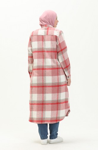 Plus Size Plaid Tunic 2003-06 Dusty Rose 2003-06