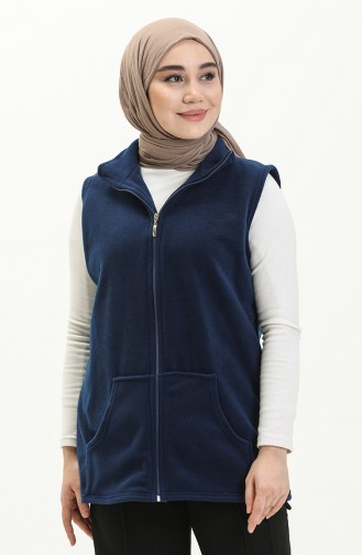 Navy Blue Gilet 0008-04