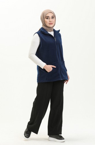 Navy Blue Gilet 0008-04