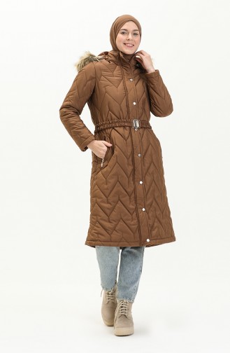 Kemerli Kapitone Kaban 505722-03 Taba