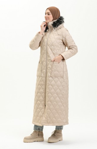 Beige Coats 5175-02