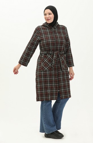 Plus Size Plaid Cape 2004-06 Black Red 2004-06