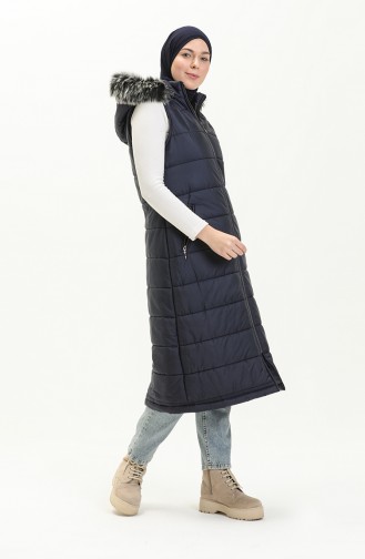 Navy Blue Gilet 514722-03