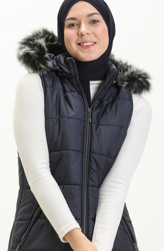 Navy Blue Gilet 514722-03