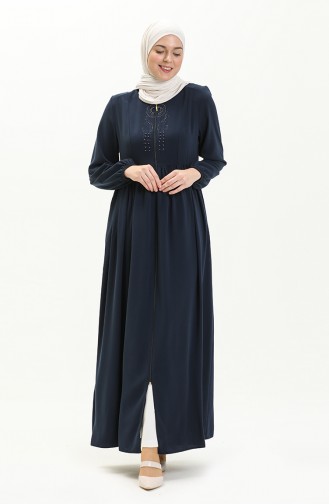 Dunkelblau Abayas 1979-03