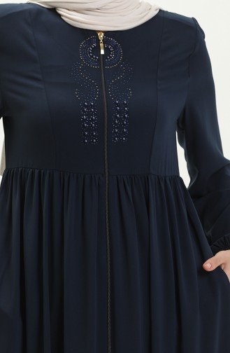 Navy Blue Abaya 1979-03