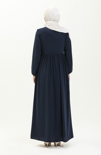 Dunkelblau Abayas 1979-03